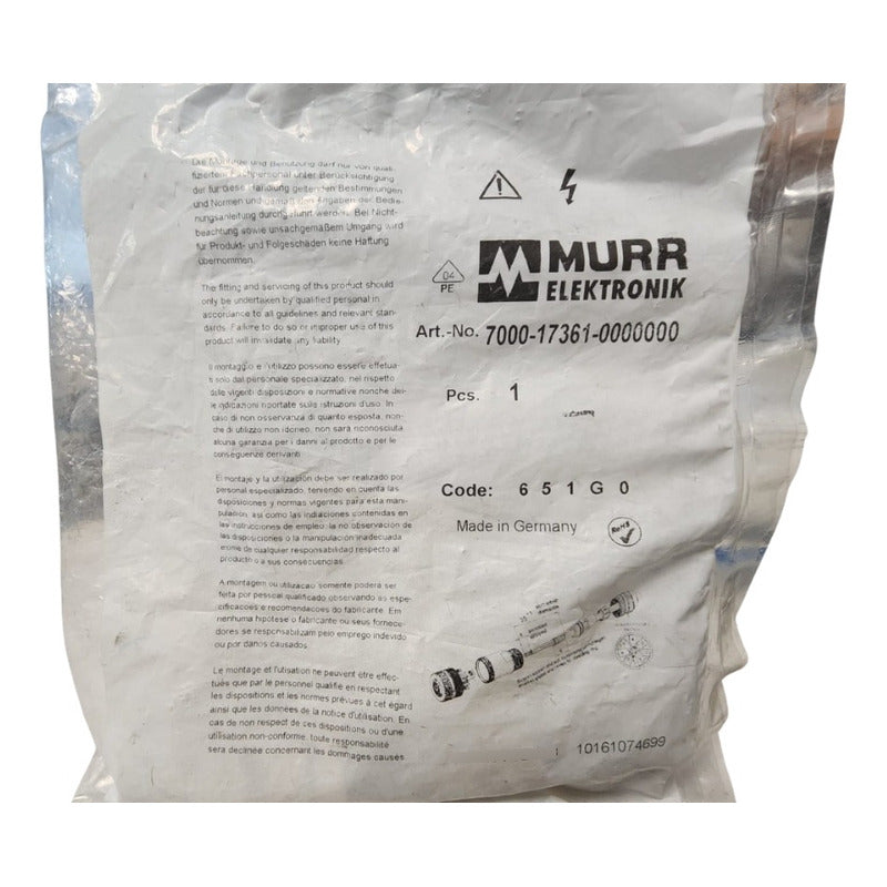 Murr Elektronik 7000-17361-0000000 Conector Circular