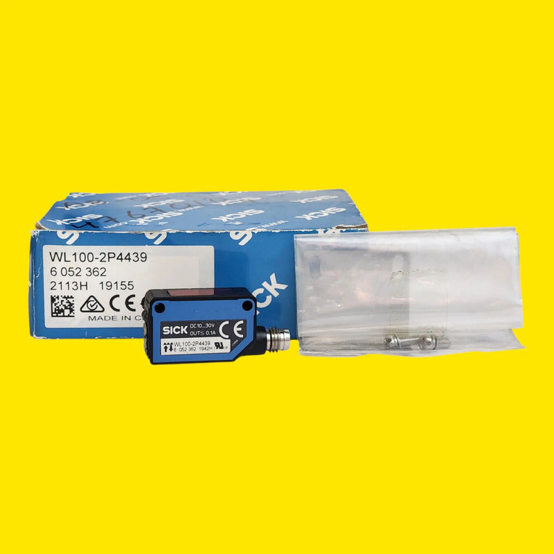 Sick Wl100-2p4439 6052362 Sensor Fotoeléctrico Pnp