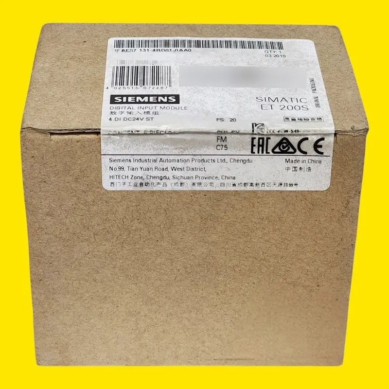 Siemens 6es7 131-4bd01-0aa0 Entrada Digital Et 200s 24vdc