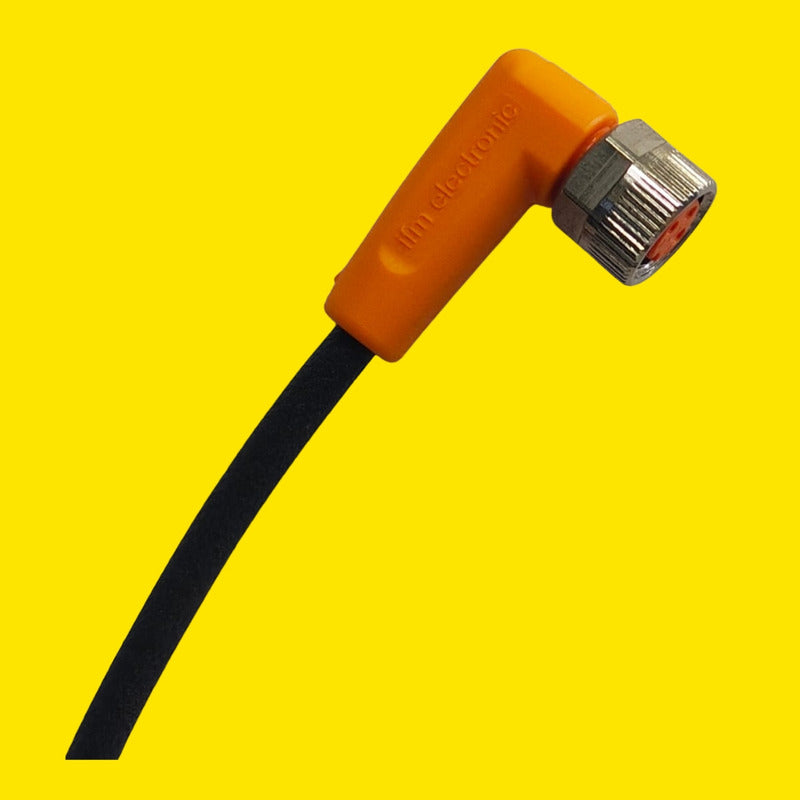 Cable De Conexión Ifm Evc145 M8 Hembra Ángulo Recto 3.17m