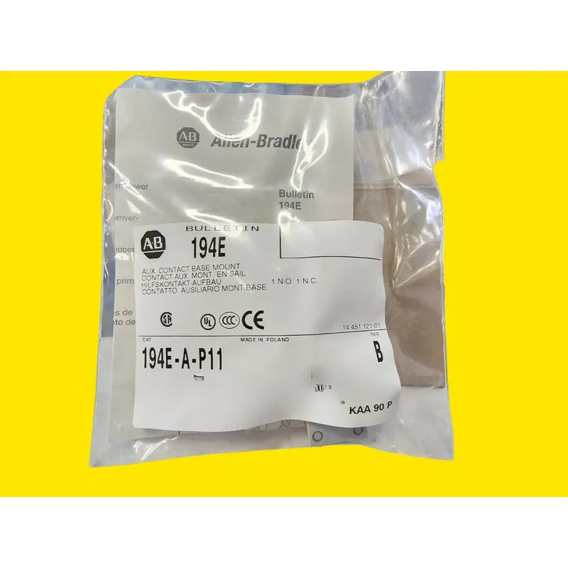Bloque Contacto Auxiliar Allen-bradley 194e-a-p11