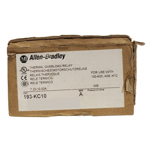 Relé De Control Allen-bradley 193-kc10 Industrial
