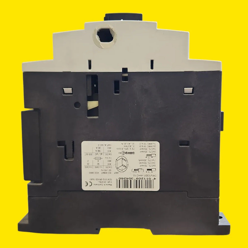 Siemens 3rv1331-4hc10 Interruptor Automático Sirius 50a 50/60 Hz