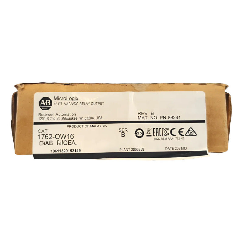 Allen-bradley Módulo 16 Salidas Relevador 1762-ow16