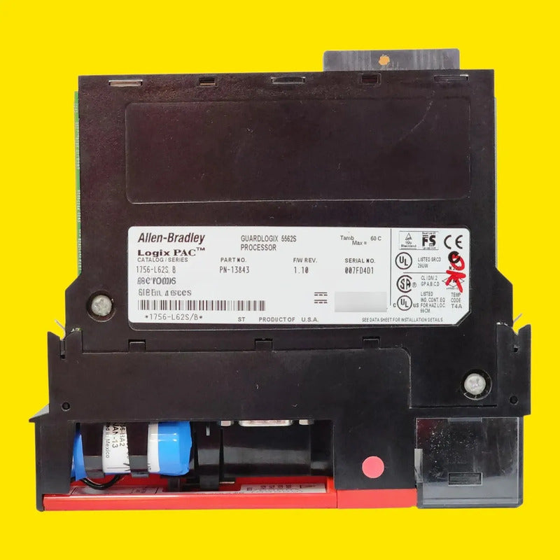 Allen Bradley 1756-l62s Procesador Cpu Guardlogix Plc