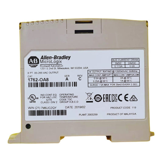 Allen Bradley 1762-oa8 Módulo De Salida