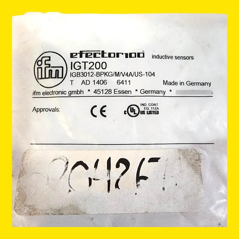Ifm Igt200 Sensor Inductivo De Proximidad Industrial