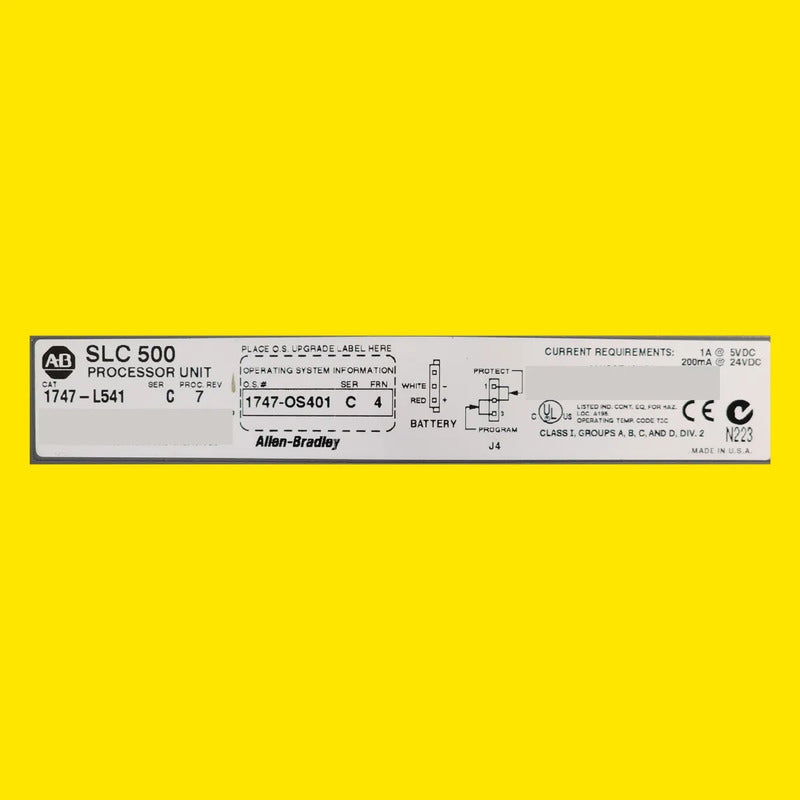 Plc Slc 500 1747-l541 Serie C Allen-bradley