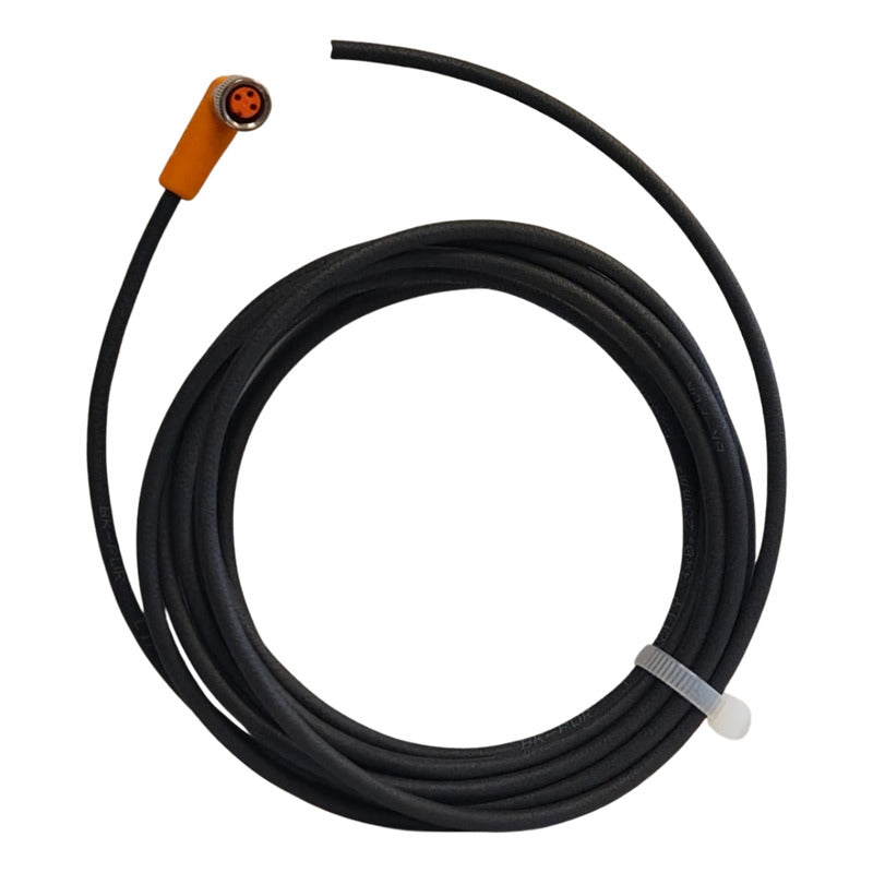 Cable De Conexión Ifm Evc145 M8 Hembra Ángulo Recto 3.17m