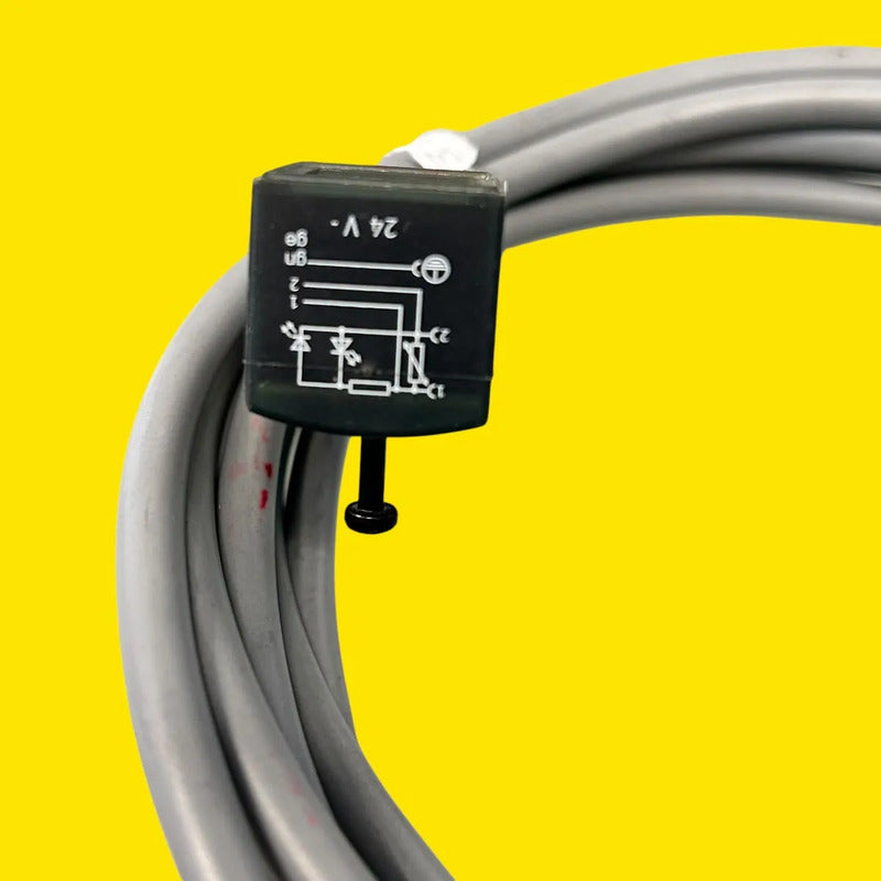 Festo Kmf-1-24dc-5led Conector Para Electroválvula 3 M