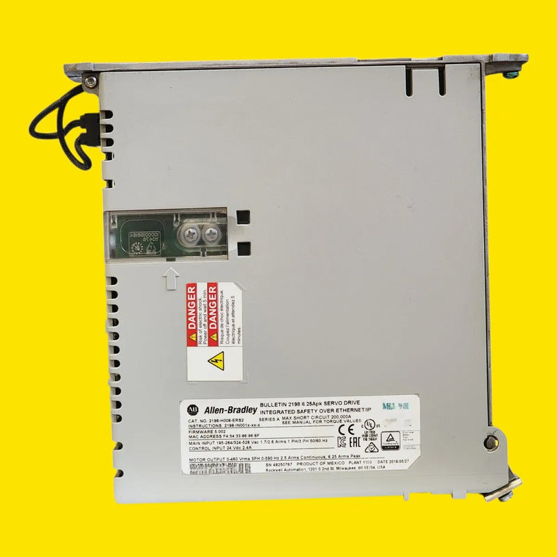 Servo Drive Allen Bradley 2198-h008-ers2 Kinetix 5500