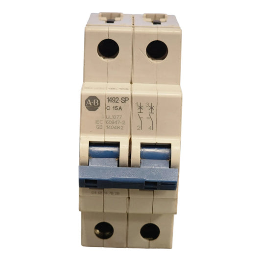 Allen-bradley 1492-spm2c150 Interruptor 15 A 2 Polos