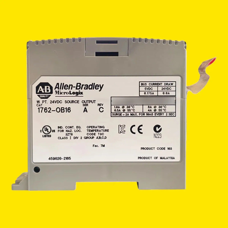 Módulo Allen Bradley 1762-ob16 Micrologix 16 Salidas 24v Dc