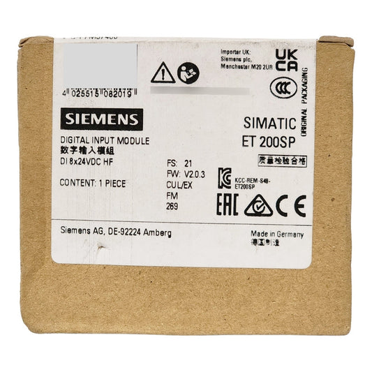 Módulo Siemens 6es7 131-6bf00-0ca0 Entrada Digital Et200sp