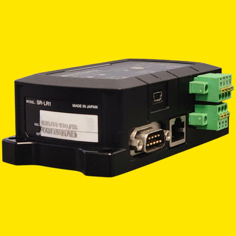 Keyence Sr-lr1 Unidad De Comunicacion Ethernet Rs-232c Negro Rj45 Ethernet Y D-sub Rs-232c