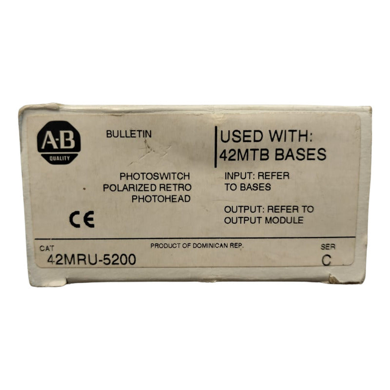 Allen-bradley 42mru-5200 Sensor Fotoelectrico