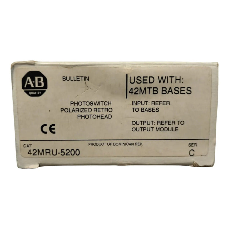 Allen-bradley 42mru-5200 Sensor Fotoelectrico