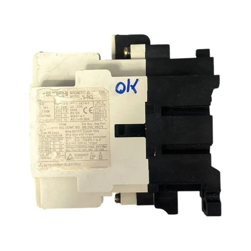 Contactor Magnetico Mitsubishi Electric S-n35 3p 220-440v Ac