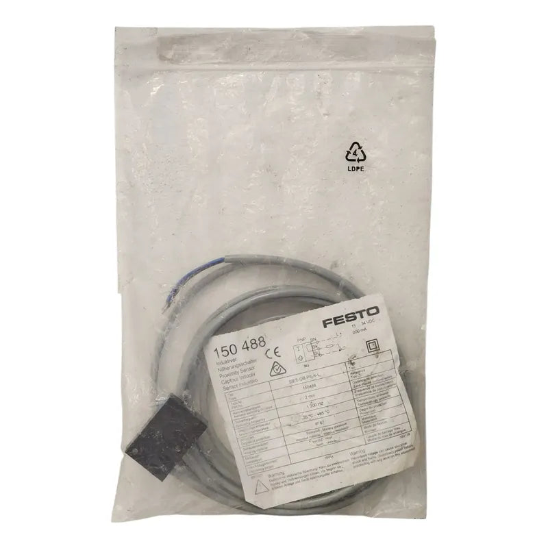 Festo Sies-qb-ps-k-l  150488 Sensor Inductivo Pnp Cable