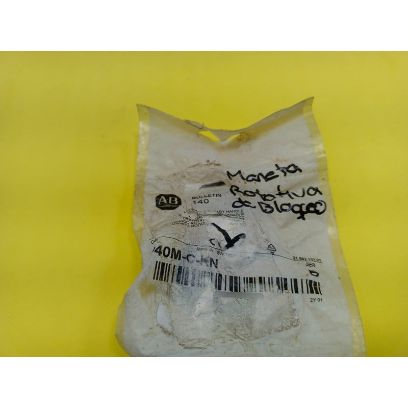 Allen Bradley 140m-c-kn Mango Giratorio