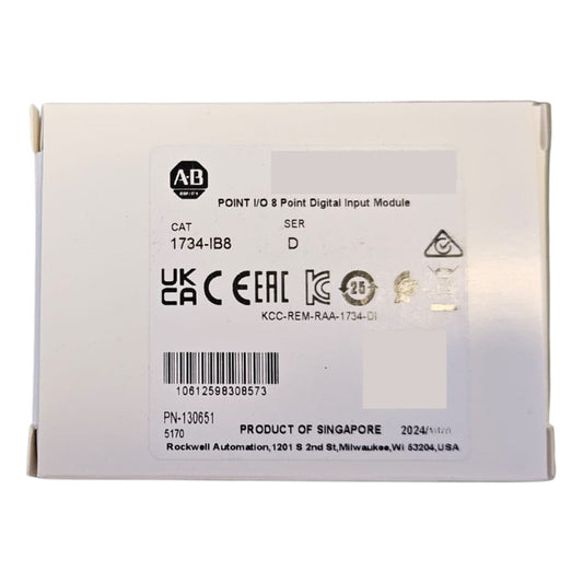 Allen Bradley 1734-ib8 Point I/o Sink Input Module 8 Canales