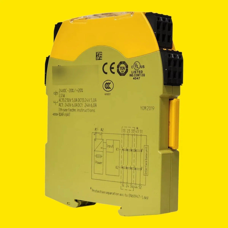Pilz Pnoz S7 C 24vdc 751107 Relevador Seguridad 4na 1nc