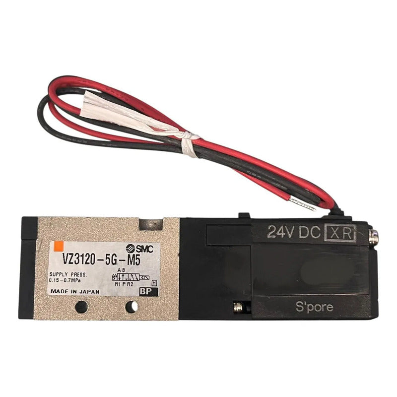 Smc Vz3120-5g-m5 Válvula Solenoide Neumática