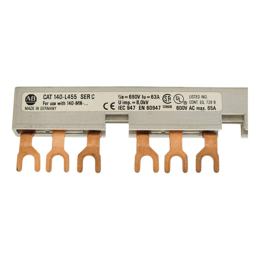 Allen-bradley 140-l455 Barra De Distribución Trifásica
