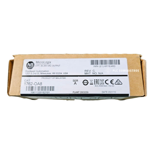 Allen Bradley 1762-oa8 Módulo De Salida