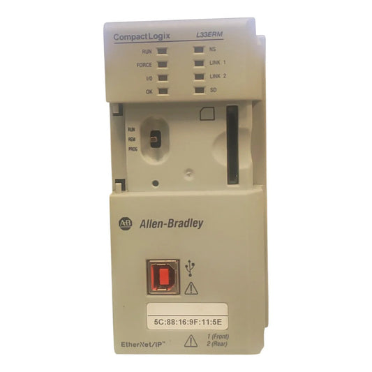 Allen-bradley 1769-l33erm Compactlogix 2mb Ethernet/ip
