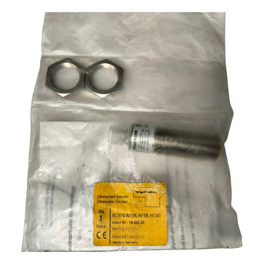 Turck Run70-m18k-rp8x-h1141 Sensor M18 Proximidad Id183004