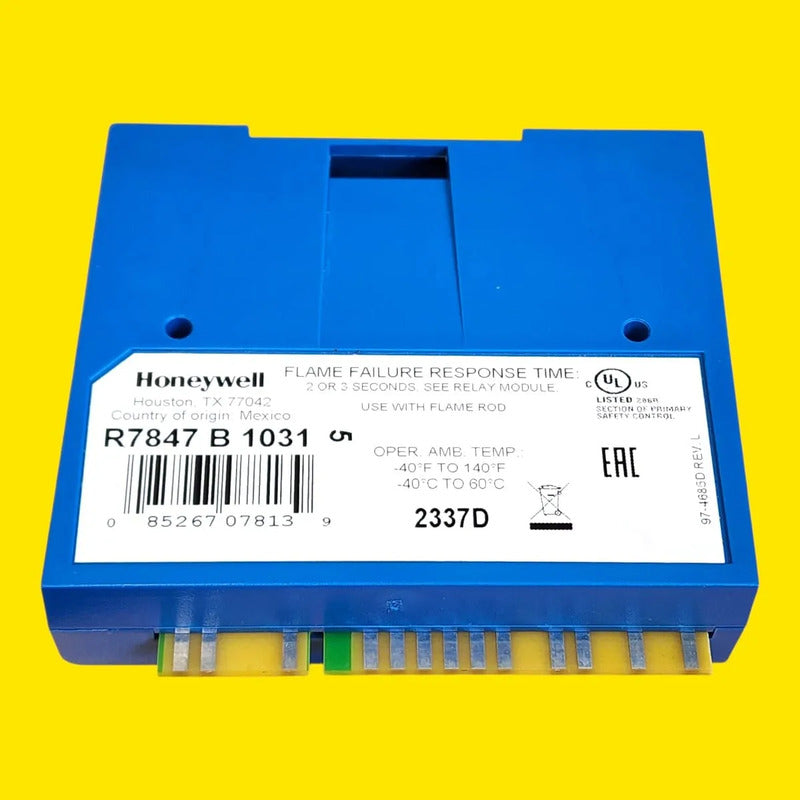 Honeywell R7847b1031 Amplificador De Llama Azul
