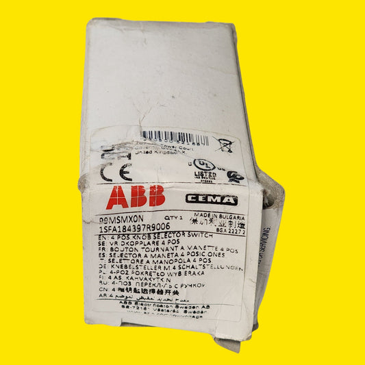 Interruptor Selector Abb P9msmx0n 1sfa184397r9006