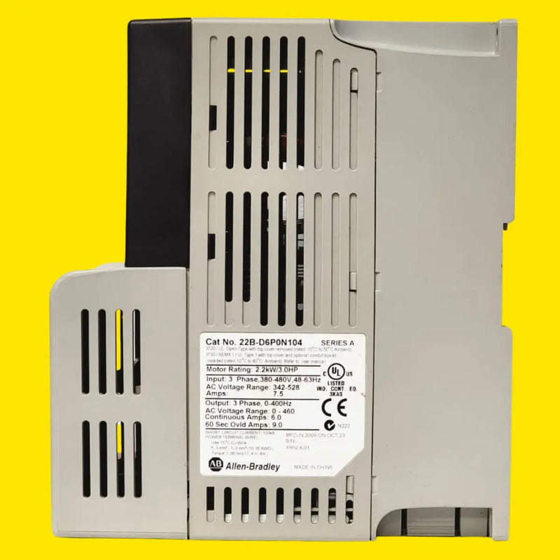 Allen-bradley 22b-d6p0n104 Variador Powerflex 525 3hp