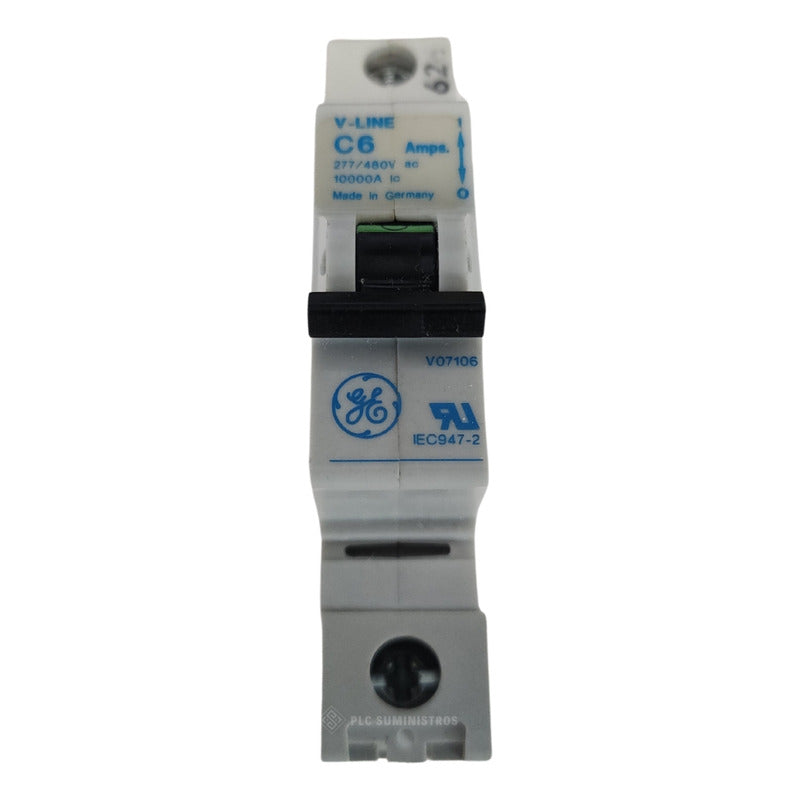 General Electric Iec947-2 Ge V-line C6 Disyuntor 1 Polo.