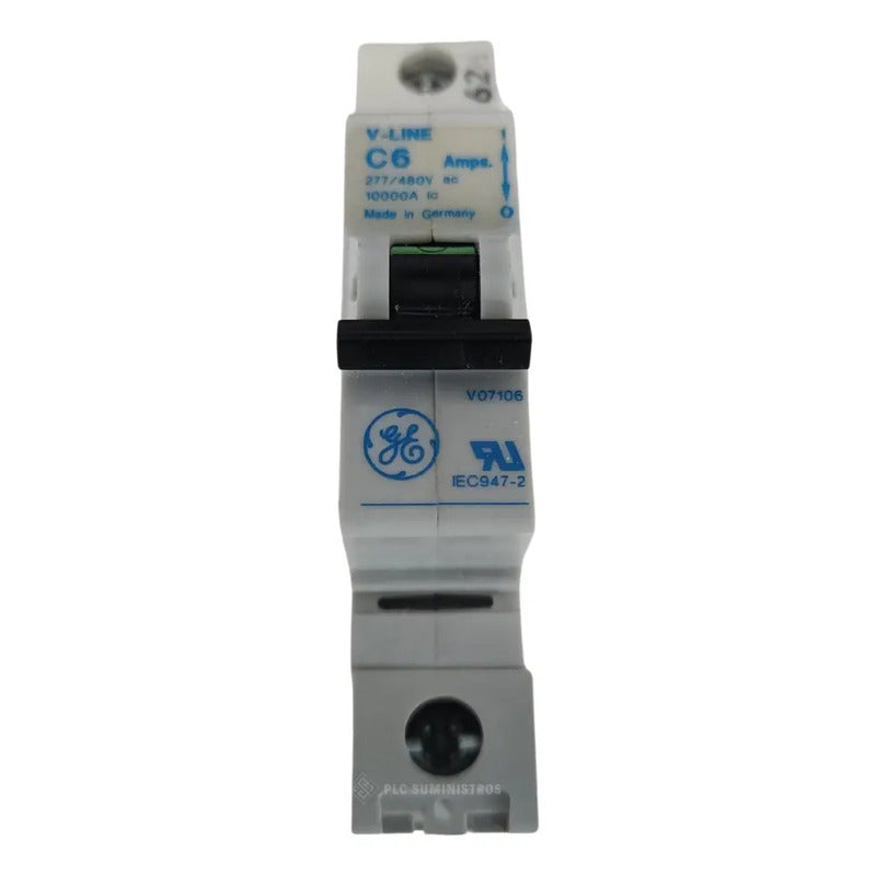 General Electric Iec947-2 Ge V-line C6 Disyuntor 1 Polo.