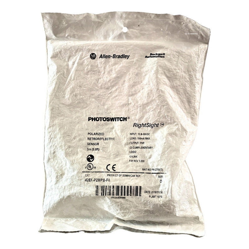 Allen-bradley 42ef-p2mpb-f4 Photoswitch