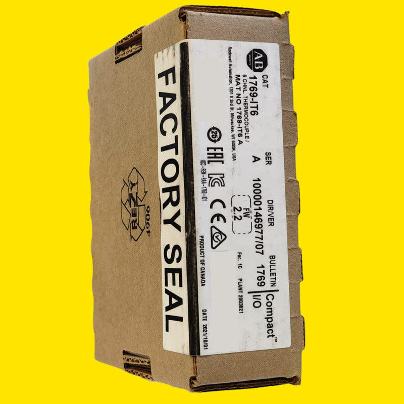 Allen-bradley 1769-it6 Módulo Termopar Compactlogix