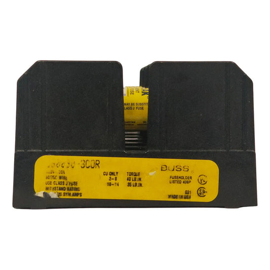 Bloque Bussmann J60030-3cor Con 3 Fusibles Lpj-2sp 2a 600v
