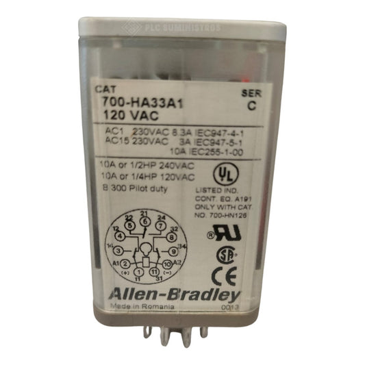 Allen Bradley 700-ha33a1 120vac