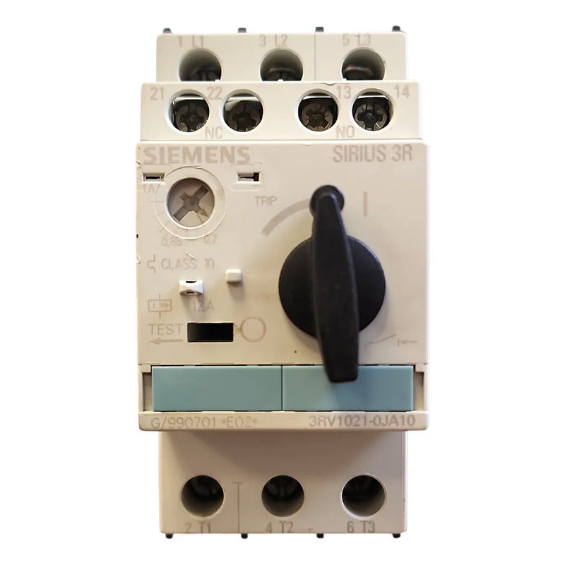 Siemens 3rv1021-0ja10 Guardamotor Sirius 0.7-1a 3 Polos 50hz/60hz
