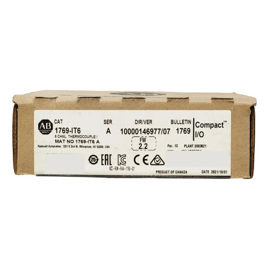 Allen-bradley 1769-it6 Módulo Termopar Compactlogix