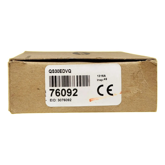 Banner Qs30edvq 76092 Sensor Fotoelectrico Difuso M12
