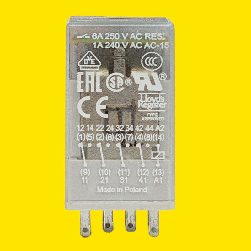 Relé Interfaz Abb Cr-m024dc4l 24vdc 4 Contactos