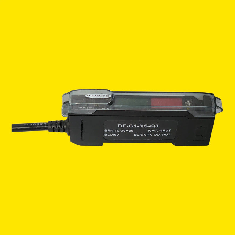 Banner Df-g1-ns-q3 1amplificador Para Sensor De Fibra Óptica