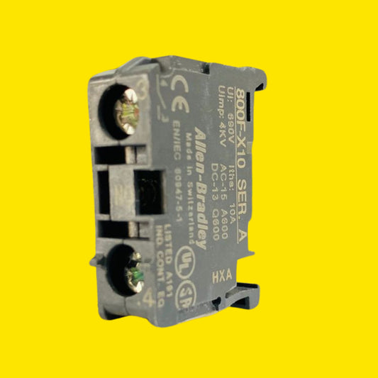 Allen Bradley 800f-x10 9zas
