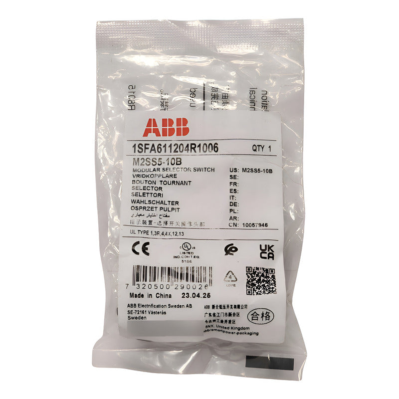 Abb M2ss5-10b Selector De 2 Posiciones 1sfa611204r1006