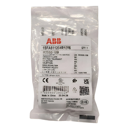 Abb M2ss5-10b Selector De 2 Posiciones 1sfa611204r1006
