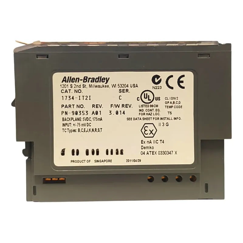 Allen-bradley 1734-it2i: Módulo De Temperatura 24v