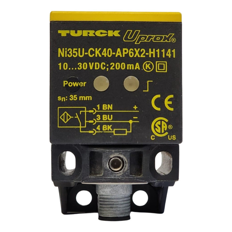 Turck Ni35u-ck40-ap6x2-h1141 Sensor Inductivo